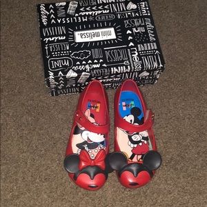 Mini Melissa Disney Toddler Girl Shoes